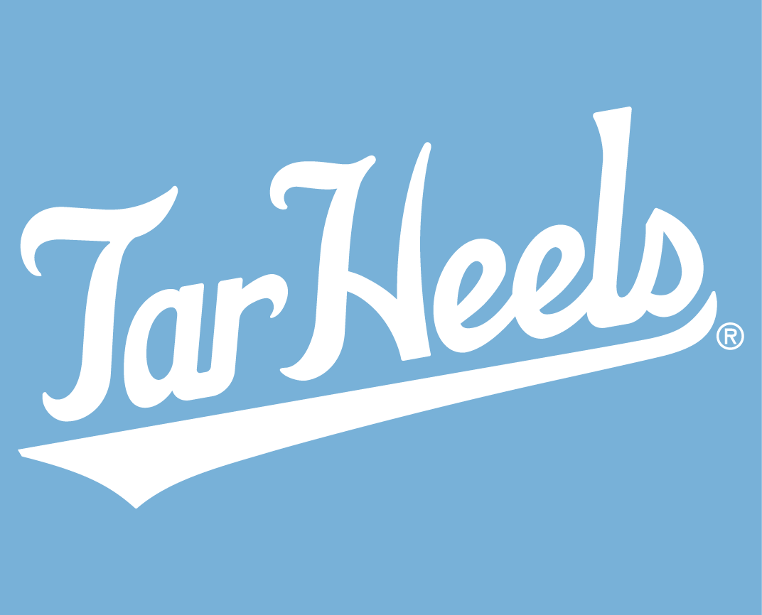 North Carolina Tar Heels 2015-Pres Wordmark Logo v10 diy iron on heat transfer
